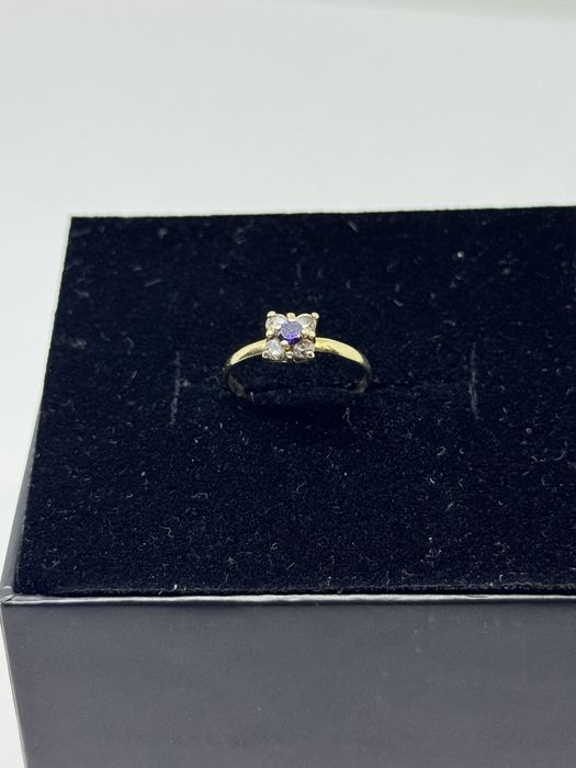 златен детски пръстен 0.77гр 14к 585