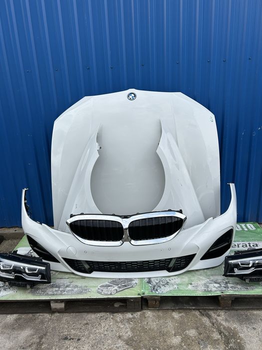 Bară față completă, capotă, aripi, faruri BMW G20