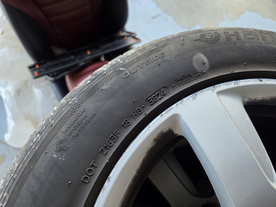 Гуми с Джанти за Audi A6,A7 235/55 R17 Hankook 2024 dot