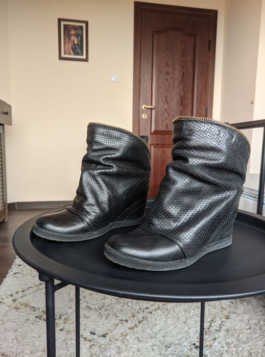 Кожени обувки Bianki