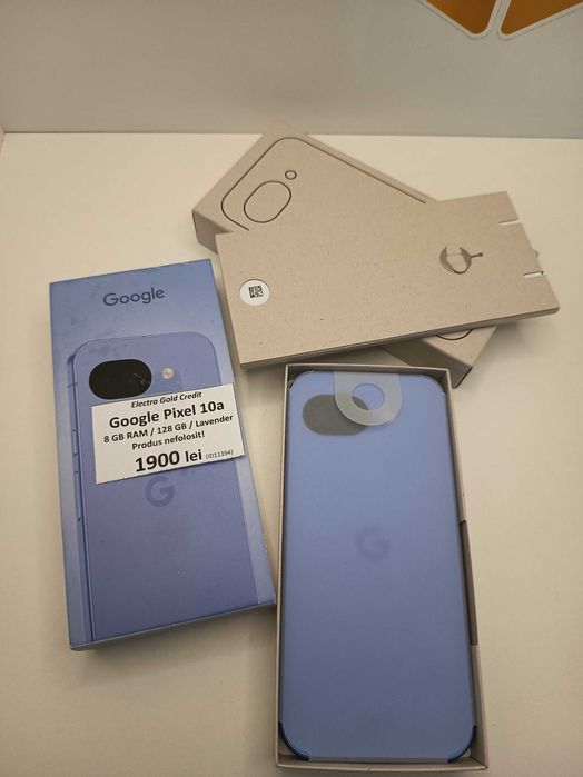 Google Pixel 10a 8GB RAM/128GB/Lavender/Produs nefolosit! ID11394