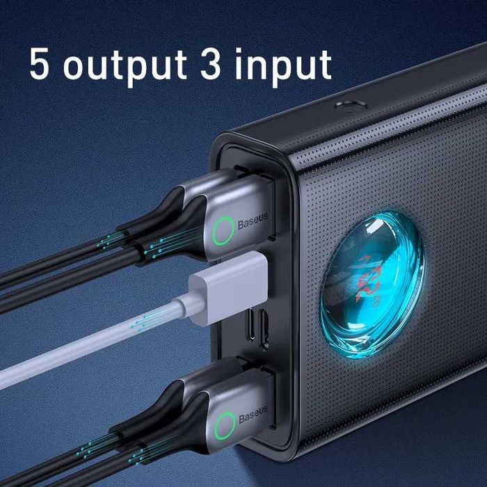 Baseus Power Bank 65W 28500mAh. Есть доставка