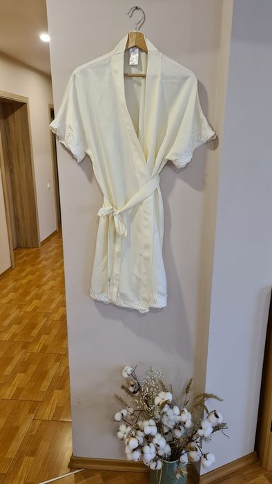 Нежен халат за булка