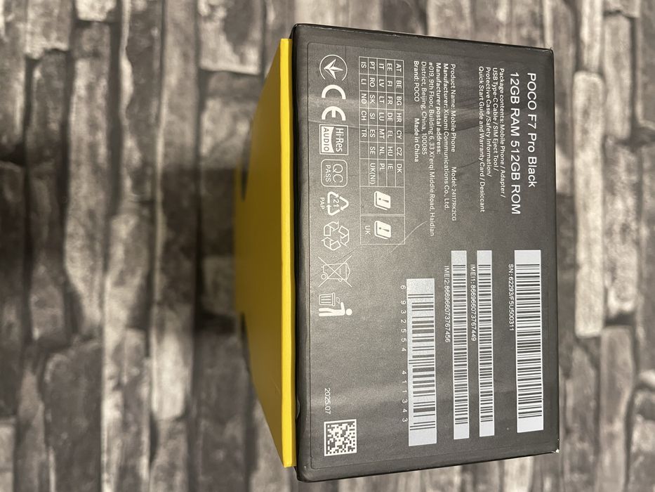 Telefon mobil Poco F7 Pro*512GB*12GB*Black*FACTURA*GARANTIE