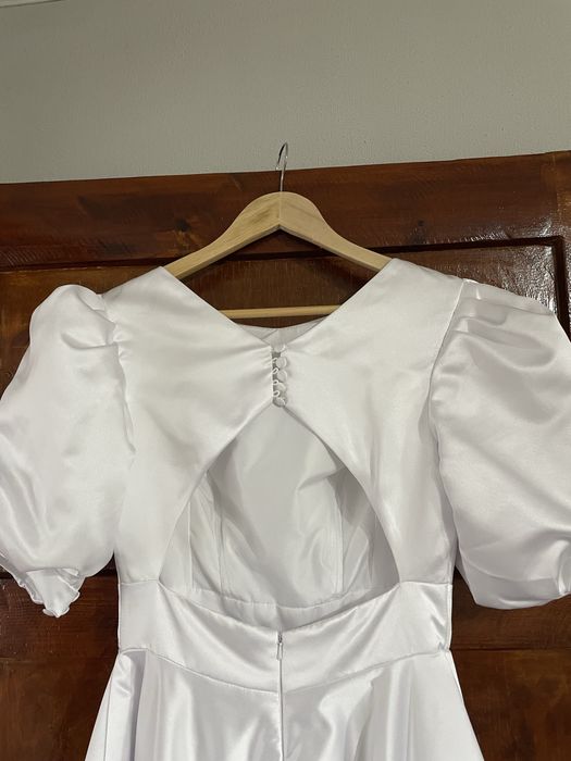 Булченска рокля-сатен