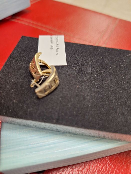 Златни Обеци - 14к. - 1,78гр.