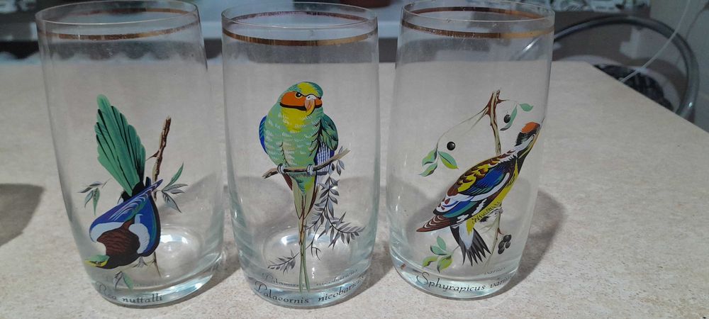 Стаканы" птицы "(Чехословакиия)