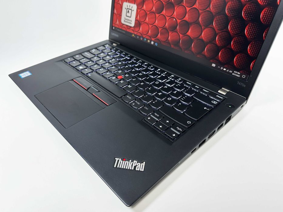 Laptop Lenovo Thinkpad T470s Intel i7 8 gb ram 128 gb ssd Ecran 14 inch Full HD Design slim Gama business Factura si Garantie 12 luni