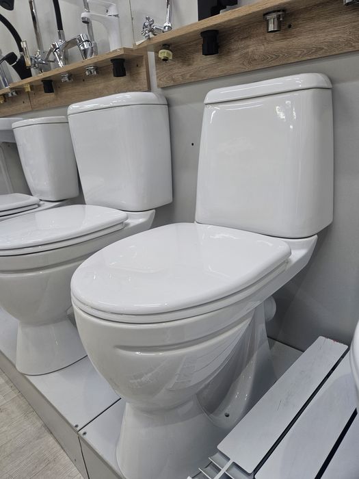 Унитаз с бочком новый