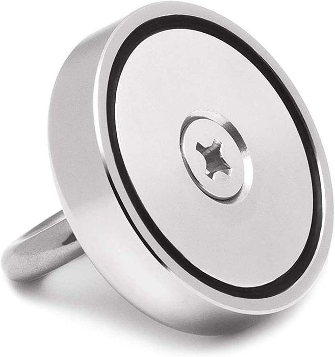 70кг МАГНИТ с халка 42mm за магнитен риболов, магнет фишинг