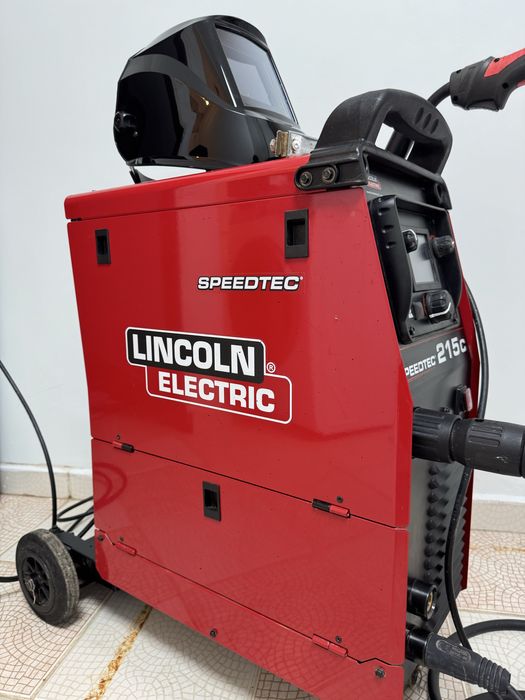 Професионален телоподаващ Lincoln Electric speedtec 215C+TIG+аргон