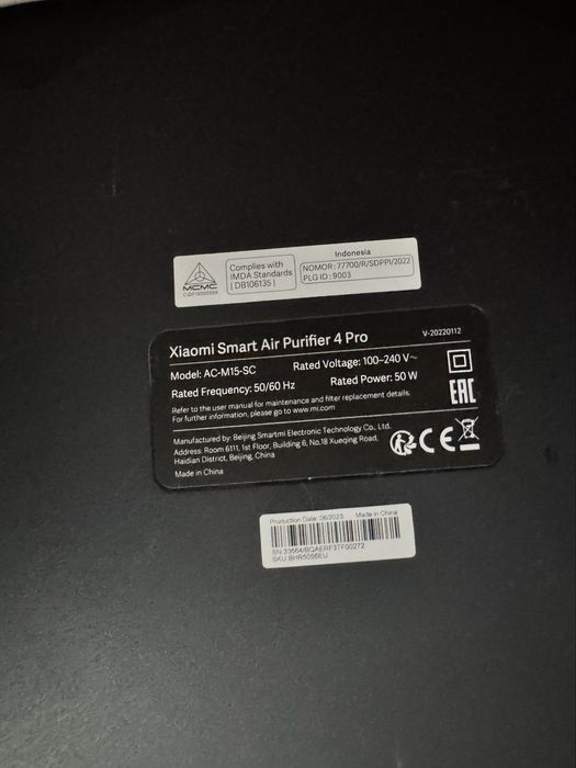 Purificator aer Xiaomi Smart Air Purifier 4 Pro
