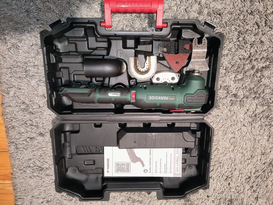 Multitool fără fir Parkside – nou