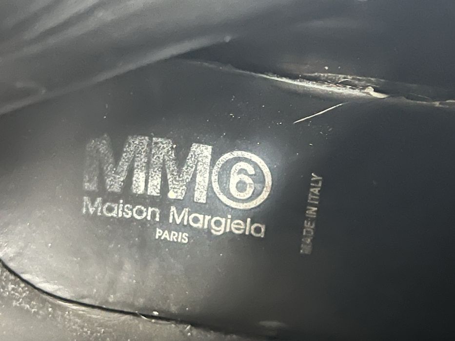 MM6 Maison Margiela боти кожа р 39