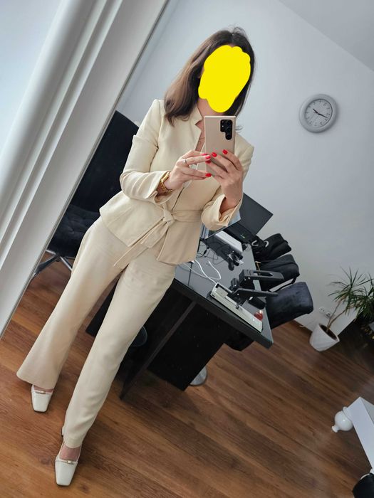 Costum dama, sacou si Pantaloni Zara, marime M