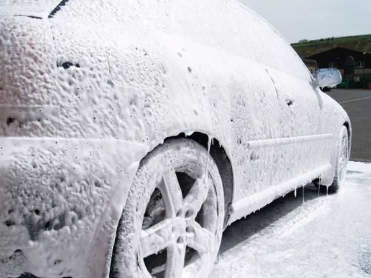 Авто пена бесконтактная.