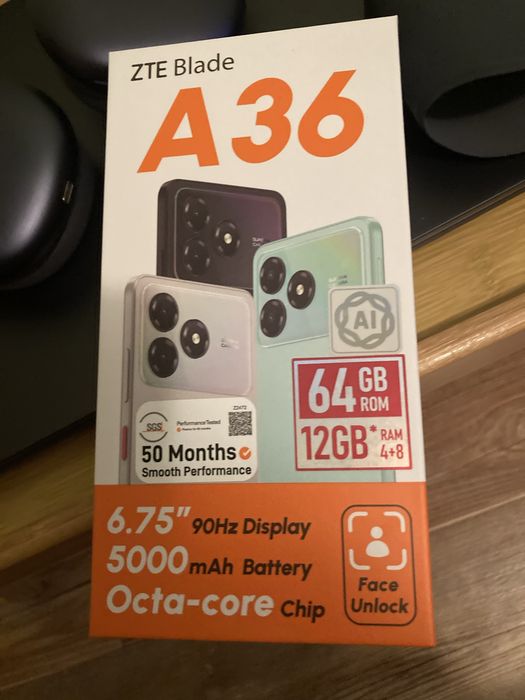 Продам телефон ZTE A36