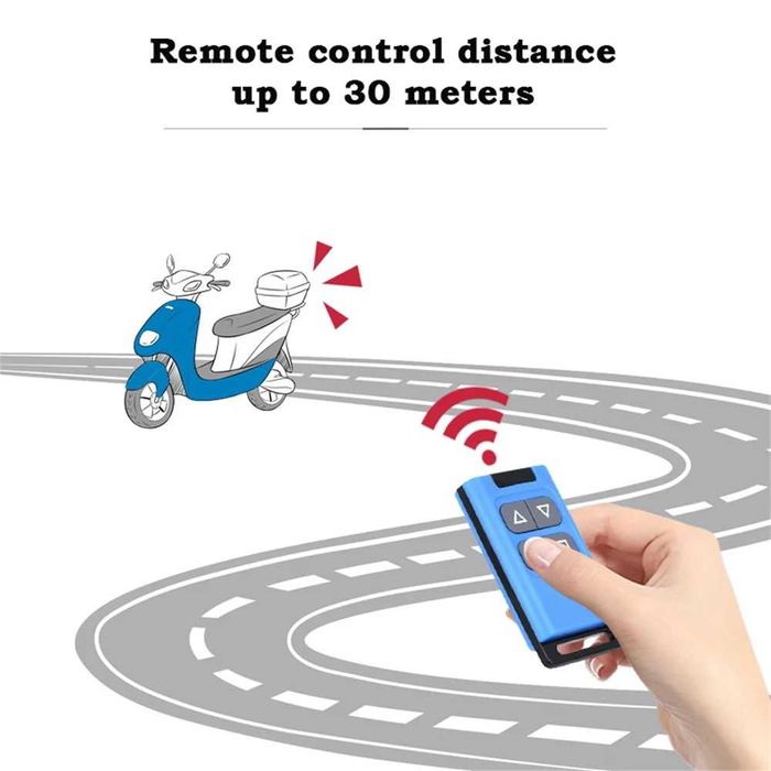 Dual Mode клониращо дистанционно за гаражни врати RF 310-580 MHz