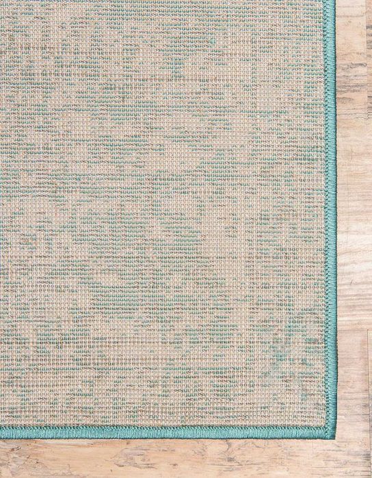 Луксозен  Турски  Голям Тюркоазен Килим 245 х 335 см Чисто Нов