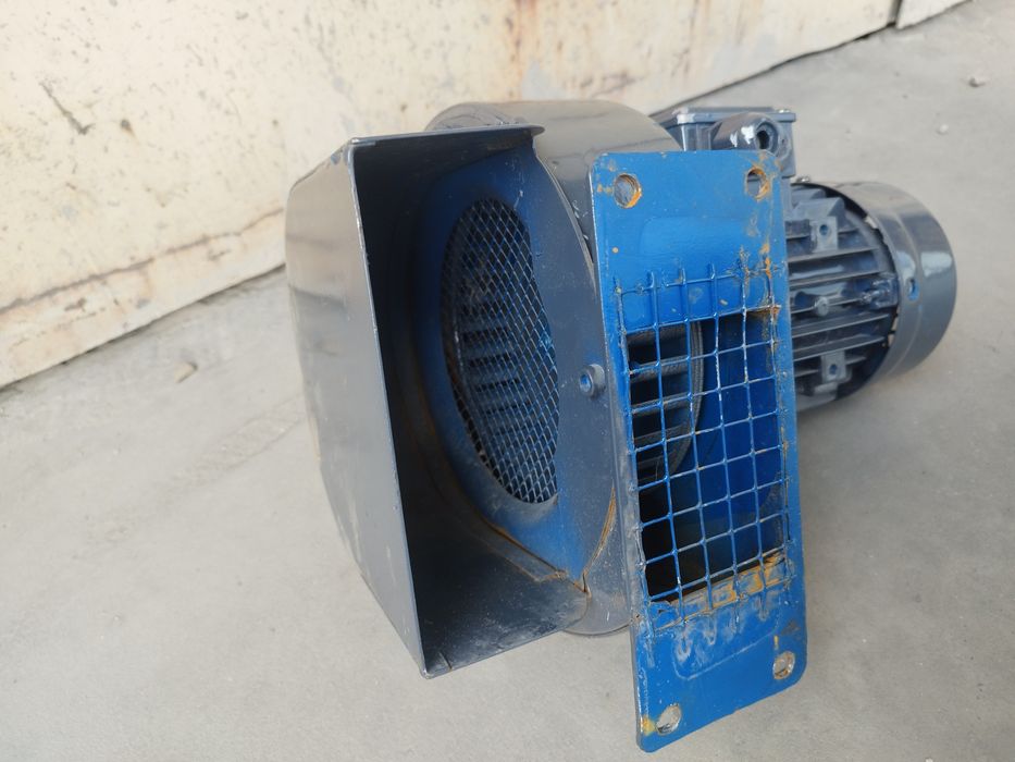 Аспирация тип охлюв, вентилатор