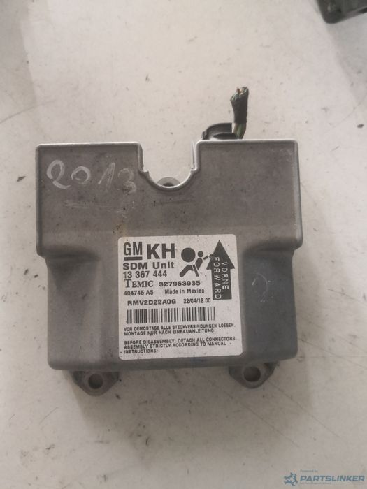 Calculator Airbag Opel Zafira B (A05) [ 2005 - 2015 ] Oem 13367444