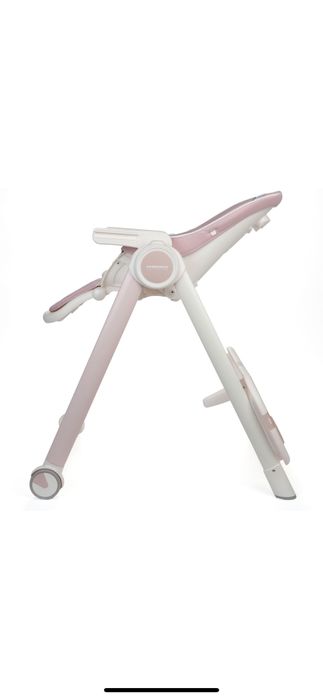 Scaun de masa  roz pentru bebelusi