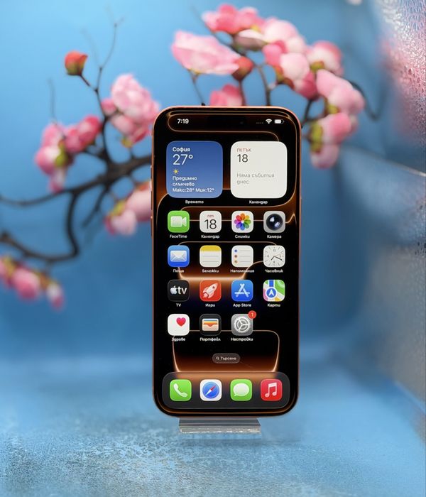 ГАРАНЦИОНЕН!!! Apple iPhone 17 Pro Max, 512GB, 5G, Cosmic Orange