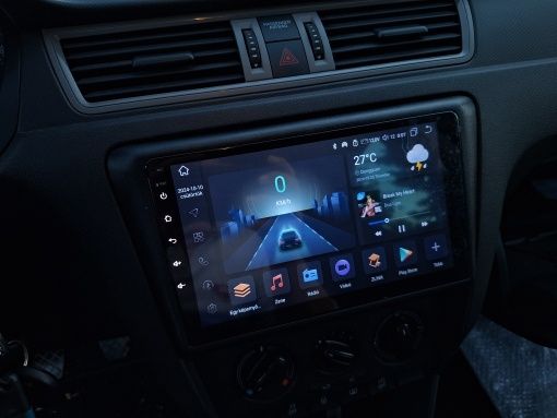 Skoda Rapid Seat Toledo мултимедия Android GPS Навигация Carplay