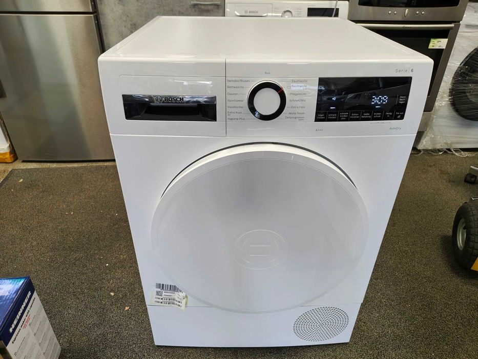 А+++ Сушилня с термопомпа Bosch-Бош Серия-Serie 6 8 кг Sensitive Drying System