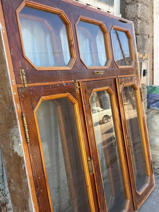 Derazalar 175x150 razmerda 4 ta deraza bot sotiladi arzon baxoda SROCH