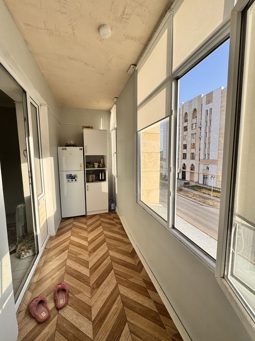 Жаңа қаладан 1- бөлмелі пәтер.