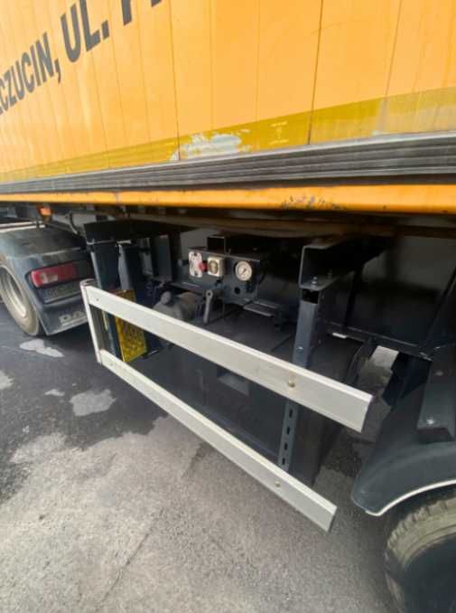 Semiremorcă basculantă din aluminiu WIELTON 42m³, 2009, stare PERFECTĂ, fără rugină, axă liftantă cu disc SAF.