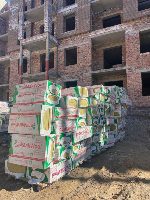 Каменная вата MakWool  утеплитель мин плита базальтовая лист