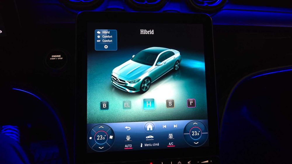 Mercedes C300e W206 AMG Line, Plug-in Hybrid, 313 CP, In Garantie