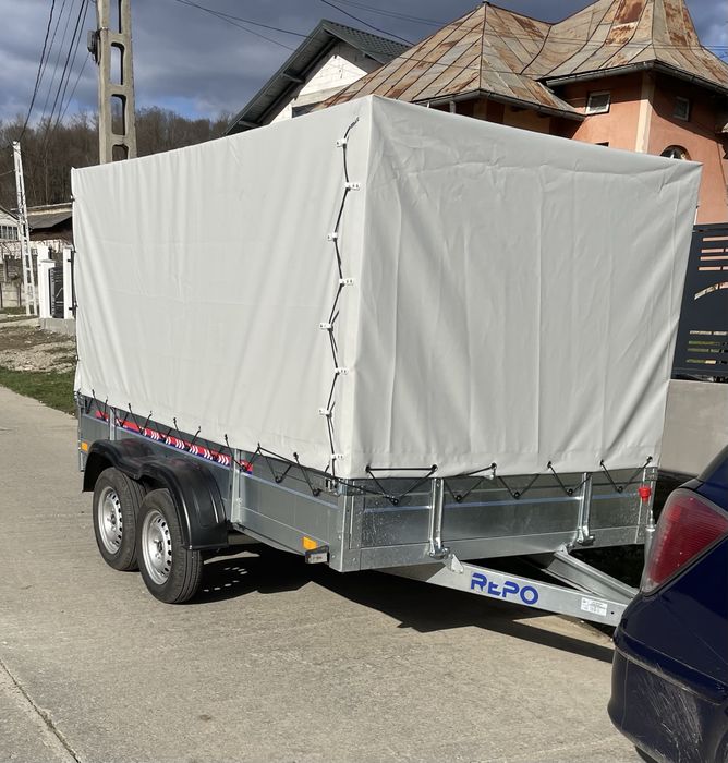 Remorca doua axe 750kg