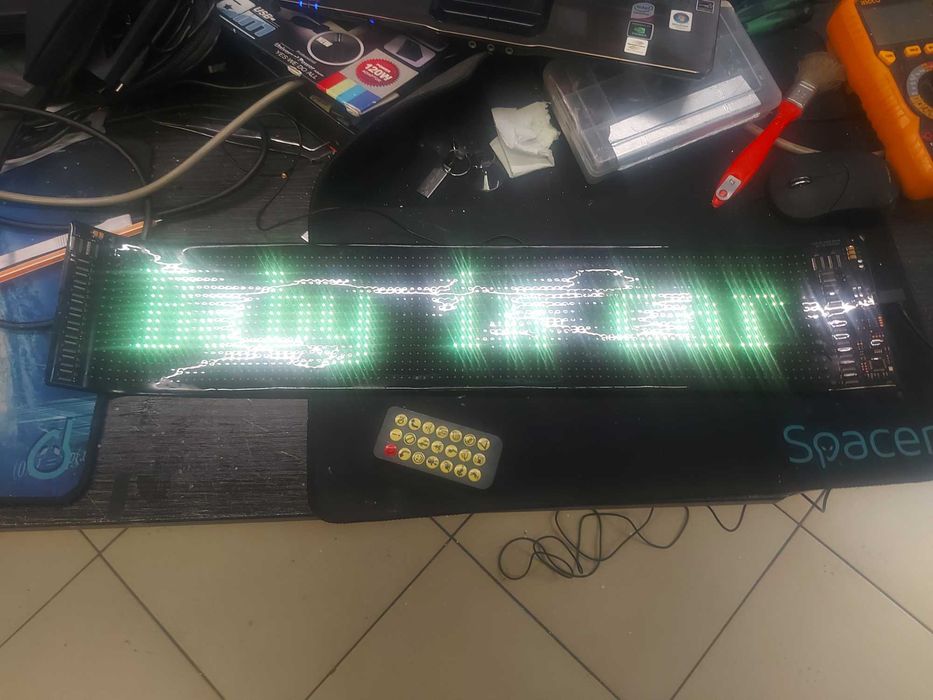 Baner luminos programabil, pentru camion, masina, etc cu telecomanda