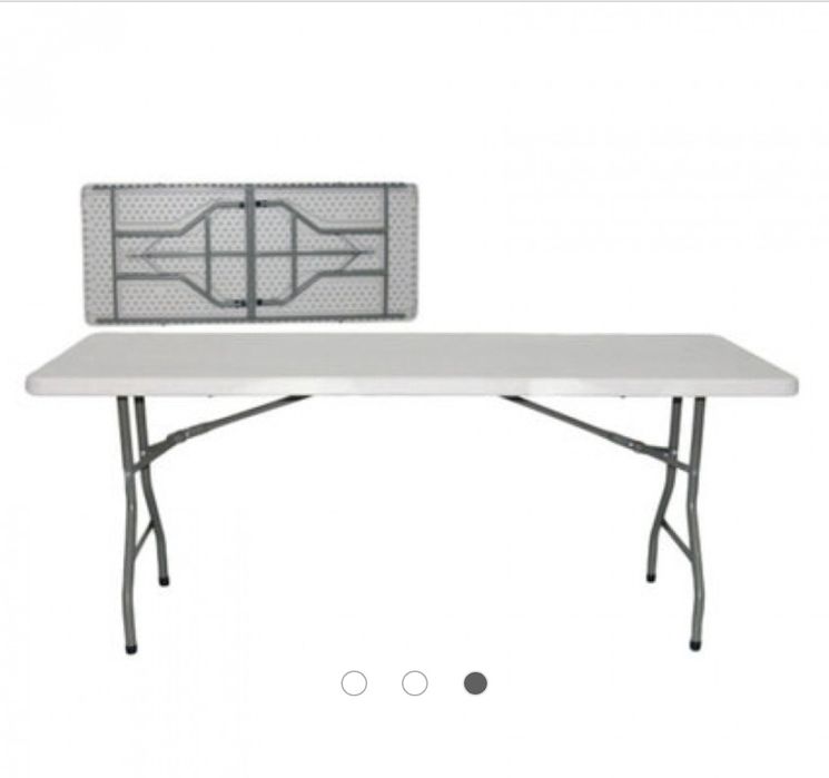 Сгъваема маса за кетъринг и градина 180x75см