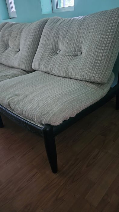 Vand scaune fotolii cadru din lemn masiv set 6 bucatii