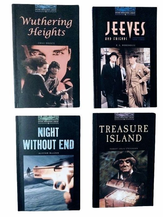 OXFORD ENGLISH комплект от 4 романа английско издание