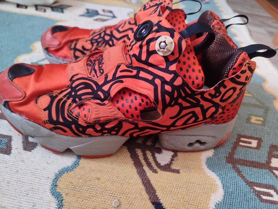 Reebok instapump keith haring