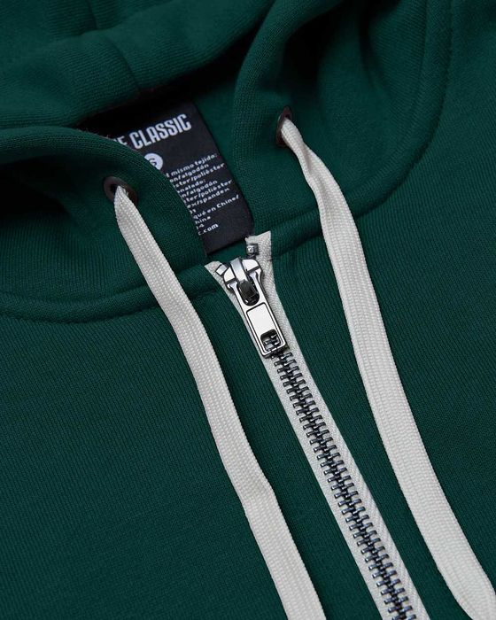 Hanorac Emerald Fleece French Terry Zip Hoodie