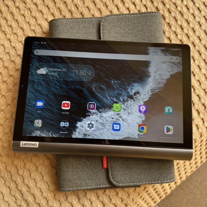 Таблет Lenovo Yoga Smart Tab YT-X705L - 10.1” 64GB, 4GB RAM, LTE