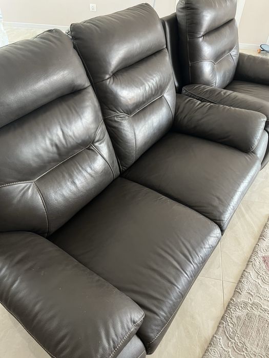 Триместен, двуместен диван и фотьойл