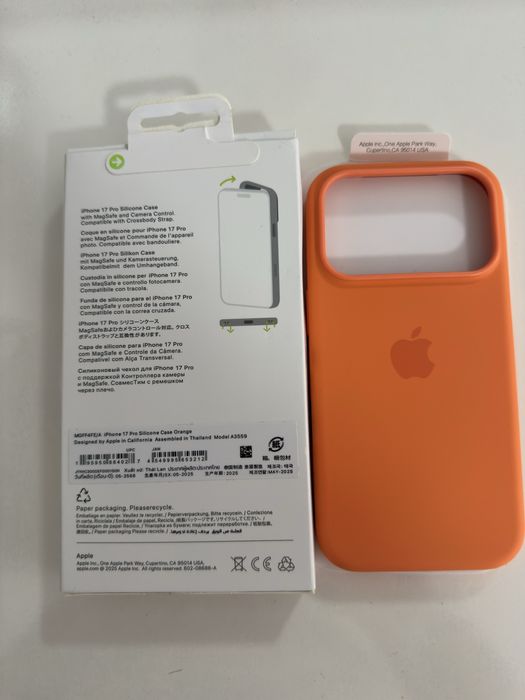 Husa Apple iPhone 17 Pro “orange” magsafe