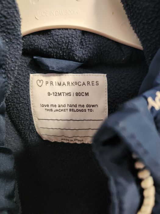 Geaca baiat marimea 9-12 luni