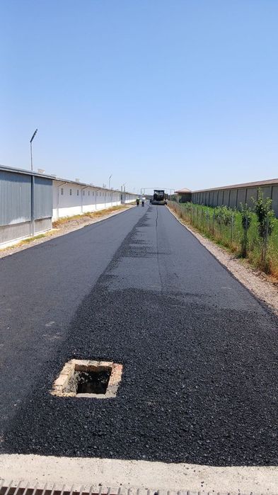 Asfalt xizmati Samarqand bo'ylab
