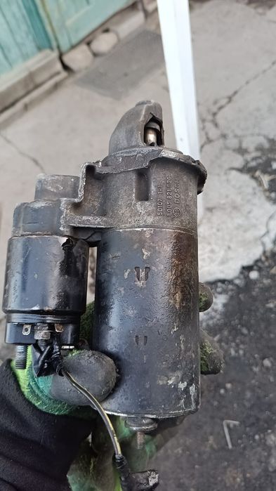 Стартер рабочий со сломаным ухом е34