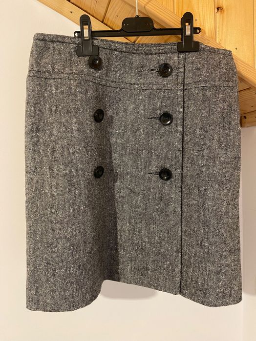 Fuste midi office casual elegante