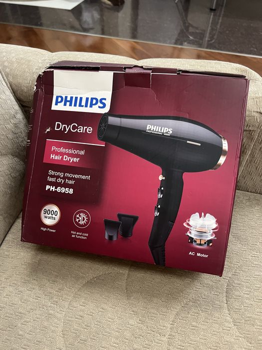 Мощный фен новый