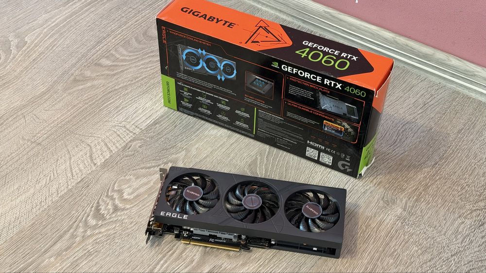 Gigabyte GeForce RTX 4060 EAGLE OC, 8GB GDDR6, 128bit in garantie